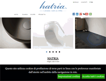 Tablet Screenshot of hatria.com